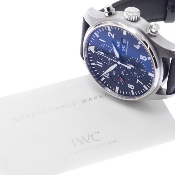 IWC SCHAFFHAUSEN Pilot watch IW377709 Chronograph Automatic Men's Watch - Picture 6 of 11